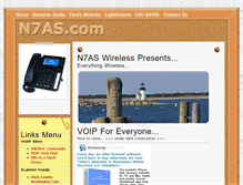 Tablet Screenshot of n7as.com
